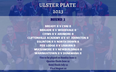 Ulster Plate 2023 First Round Fixtures