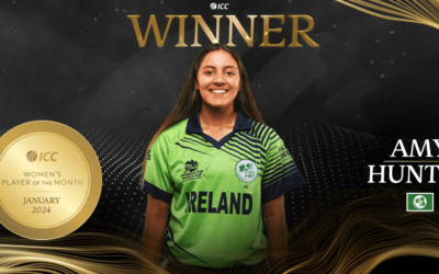 Amy Hunter wins ICC Women’s Player of the Month for January